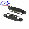 Venta al por mayor del fabricante Conector magnético 2P2.54 con orificio de posicionamiento Hogar inteligente Pin de contacto Pogopin Macho y Hembra