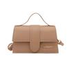 Bolso de Mano Texturizado de Moda para Mujer 2025 Verano Nuevo Nicho Color Sólido Moderno Elegante Bolso de Hombro Cruzado