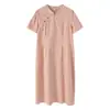 Vestido Cheongsam Ino Talla Grande Suave Tencel 2026 Verano Nueva Versión Mejorada Estilo Chino Joven Nuevo 254589