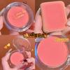 Blush Monocromático Maquiagem Natural Iluminador Branco Duradouro Natural Alto Brilho e Delicado Vit Alto Brilho Rouge para Estudante