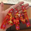 Llavero de Silicona Año Nuevo del Caballo 2026 Decoración de Mochila de Caballo del Zodiaco de Dibujos Animados Colgante Regalo Creativo