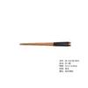 Utensilios de Cocina Palillos Creativos Doble Empalmados Vajilla Japonesa Juego Empalmado de Nogal Negro y Madera de Cerezo Palillos de Madera