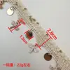 Colgante de Concha Hecho a Mano Encaje Estilo Étnico Retro Colgante de Libélula Accesorios de Ropa DIY Zapatos y Sombreros Decoraciones para Cortinas