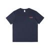 Camiseta Casual de Algodão Manga Curta Masculina e Feminina Verão Simples Inglês Gola Redonda Pulôver Camisa Base Top de Casal