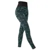 Calça de Yoga Sem Costura Leggings Esportivas para Mulheres, Camuflada Levanta Bumbum Fitness Bumbum Pêssego Ciclismo Leggings de Cintura Alta