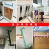 Gancho trasero para puerta de armario, sin perforaciones, para cocina, dormitorio, cama, armario, 5 ganchos