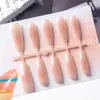 Fábrica de Productos Semi-Terminados para Uñas Portables Uñas Largas Hechas en Fábrica con Gradiente de Rubor Codificado Spray de Esmalte de Uñas Portátil Piezas de Uñas