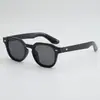Gafas de Sol con Montura Negra Pura, Gafas de Sol de Moda Retro Versátiles, Protección UV, Protección Solar para Salir, Estilo Unisex