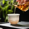 Dehua Artesanal Jade Gordura de Carneiro Relevo Xícara de Chá Kung Fu Xícara de Chá Cerâmica Xícara de Chá Kung Fu Xícara de Aroma Doméstica