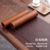 Alfombrilla de escritorio de piel de vaca de doble cara, sensación de lujo ligero y alta gama, alfombrilla protectora de cuero para escritorio de computadora, alfombrilla para escritorio de escritura