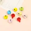 Accesorios de 14 mm de Colores en Forma de Campanilla Pequeña Piezas para Joyería DIY Llavero Campana para Mascotas Adorno Navideño