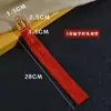 Borla larga dorada para sombrero Nudo chino palabra de bendición borla de doble tubo suministros festivos accesorios colgantes borla de nudo chino al por mayor