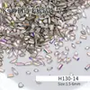 K9 Borda Invertida Fundo Plano Nail Art Diamante Misturado Flash Mini tamanho pequeno Luz Luxo Alto Produto Huazi Corte Unha Decoração de Diamante