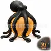 Lâmpada de Mesa Oceano Polvo Novo Produto Transfronteiriço Lâmpada de Mesa Decorativa Oceano Polvo Artesanato Impresso em 3D