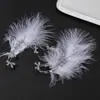 Corrente de Testa com Franja e Laço de Princesa Grampo de Cabelo Acessórios de Cabelo para Crianças Grampo de Cabelo Adereço de Cabeça para Apresentação Grampo de Cabelo Material Super Fada