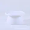 Mesa de Café Redonda de Plástico Nórdica para Sala de Estar, Mesa Auxiliar Simple para Apartamentos Pequeños, Lujo Ligero Creativa Moderna Estilo Ins