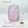 Portavelas de Vidrio Estilo Chino con Cubierta de Vidrio a Prueba de Viento, Decoración del Hogar de Aromaterapia de Lujo Ligero, Base de Vela para Decoración de Sala de Té con Incienso Zen