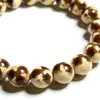 Pulseira de Bodhi Panda da Sorte Roxo Dourado Rato com Padrão de Trevo Contas de Rato Roxo Dourado para Homens e Mulheres, Pulseira de Contas de Oração Budista Feita à Mão