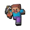 Charms para Zapatos de Minecraft Dibujos Animados PVC Goma Suave Decoraciones para Zapatos Accesorios DIY Accesorios de Charms para Zapatos
