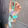 Llavero Original de Resina de Cerdo Espacial Colgante para Bolso de Teléfono Móvil Lindo Cerdo Llavero de Coche Anillo Lindo Cerdo