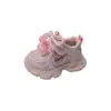 Zapatos para niños pequeños, nuevos modelos de primavera y otoño, zapatos para bebés principiantes para niños de 1 a 2 años, suela blanda, antideslizantes, de dibujos animados, transpirables