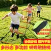 Escada de Agilidade Multifuncional Borboleta, Escada de Salto, Escada de Corda para Treinamento Físico e Footwork de Futebol Infantil Multi-Forma Equipamento Esportivo