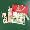 Papel bookmark set ferramenta material Pacote 5mm papel diy coelho bookmark coelho estudante panda