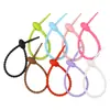 Cordón de Silicona Multifuncional de Colores para Manualidades Anti-Pérdida Correa de Silicona Accesorio Sencillo Correa para Llavero de Silicona