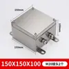 Caja de Terminales de Acero Inoxidable 304 para Exteriores Caja de Empalmes Impermeable Rama de Cable Uk Caja de Empalmes a Prueba de Agua Caja de Distribución 316