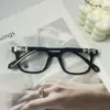 Nuevas Gafas Planas Anti-Luz Azul Ultraligeras Crowe, Gafas Unisex de Montura Negra Lisa Retro Transfronterizas