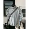 Sudadera de Algodón 380g con Media Cremallera y Manga Larga para Hombre, Modelo Nuevo Otoño 2026, Chaqueta Superior de Alta Calidad, Corte Holgado, Tallas Grandes