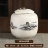 Botes de Cerámica Botes de Gres Sellados Botes para Té Grandes, Medianos y Pequeños Estilo Chino Retro Almacenamiento Doméstico Tanques de Almacenamiento a Prueba de Humedad Venta al por Mayor