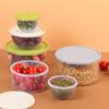 Conjunto Redondo para Crocância Plástico de Grau Alimentício Caixa de Armazenamento para Geladeira Caixa para Forno de Micro-ondas 180/380/820/1050ml