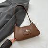 Super Popular Venta al por mayor de Comercio Exterior Versátil Bolso para la axila de chica popular Nuevo 2025 Bolso Baguette Bolso de hombro único de alta gama Bolso cruzado