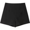 Shorts de lã femininos 2024, novos casacos de outono e inverno, cintura alta, botas grossas ausentes, nicho, calças quentes sensuais