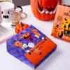 Caja de Regalo Personalizada Transfronteriza de Halloween Caja Creativa para Empaque de Galletas de Repostería Dulces Empaque de Regalo Caja de Azúcar de Dibujos Animados