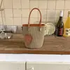 Super Quente Essenciais para o Escritório Bolsa Tote Pequena Feminina 2026 Nova Moda Outono Bolsa de Ombro Único Bolsa Transversal Tipo Balde para o Trabalho