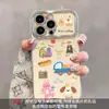 Corrente de Pendurar Animal para Sobremesa Adequada para Capa de Celular Iphone17Promax 15 Janela Galvanizada 16 Desenho Animado Fofo 14 Feminino