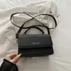 Bolso de diseño único, nueva colección otoño 2026, estilo retro minimalista de moda, adecuado para ir al trabajo, bolso cuadrado pequeño, bolso de hombro, bolso cruzado