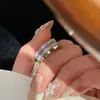 Moda Luxo Leve Super Bonito Série Roxa Anel de Dedo Roxo Brilhante Rosa para Mulheres Anel de Corindo Vermelho Diamante Indústria Pesada de Alta Qualidade