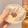 Laço de Renda Doce para Prender o Cabelo de Crianças, Elástico para Coque, Acessório de Cabelo para Meninas Pequenas, Elástico para Rabo de Cavalo