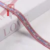 Cinta Jacquard de Copo de Nieve y Flecha de Lujo de 1.5 CM para Ropa, Decoración del Hogar, Cortinas y Diversas Decoraciones DIY