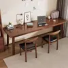 Escritorio para dos personas con patas de madera maciza, mesa larga moderna, escritorio de oficina para espacios pequeños, dormitorio, residencia estudiantil, tocador para niñas, escritorio para computadora