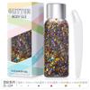 12 cores redondo coração de amor estrela de quatro pontas pó flash lantejoulas gel gel maquiagem para olhos glitter para unhas beleza transfronteiriça venda quente