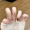 Arte de Uñas con Patrón Estilo Chanel para Otoño e Invierno con un Toque de Lujo, Realzando el Cutis y la Elegancia, Parches de Uñas Portátiles, Producto Terminado Hecho a Mano de Lujo Ligero, Removible