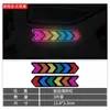 Pegatinas para Guardabarros de Coche, Pegatinas para Espejo Retrovisor, Pegatinas Reflectantes para Parachoques Trasero de Maletero, Pegatinas de Advertencia, Pegatinas Decorativas Personalizadas Creativas para Carrocería de Coche con Adhesivo de Resina