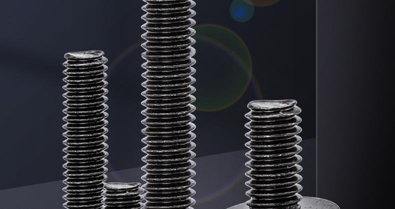 304不锈钢镀黑锌十字圆头三组合螺丝 (2).jpg