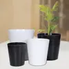 Maceta Imitación Porcelana Muy Detallada, Maceta Cubo de Basura, Maceta para Balcón, Plantas en Maceta, Maceta para Planta Verde de Escritorio de Oficina, Maceta de Regalo