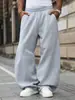 Pantalones de chándal transfronterizos europeos y americanos, pantalones largos anchos estilo americano de alta calle, exportación de Amazon, pantalones casuales holgados de hiphop para hombre