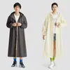 Capa de Chuva Reutilizável para Adultos, Montanhismo ao Ar Livre, Estilo Longo Espessado, Anti-tempestade, Viagem, Portátil, Rafting, Escalada, Poncho de Chuva